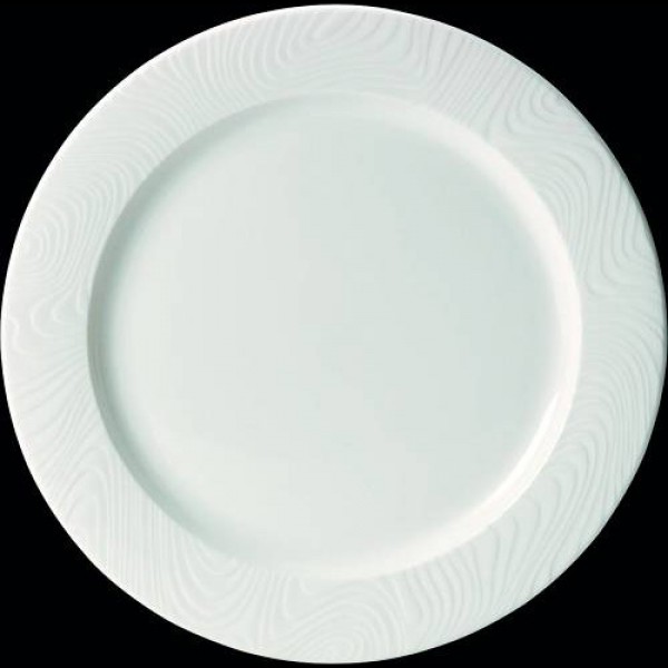 9118C1001 英國Steelite 西餐陶瓷 窄邊平盤 Flat Rim Plate