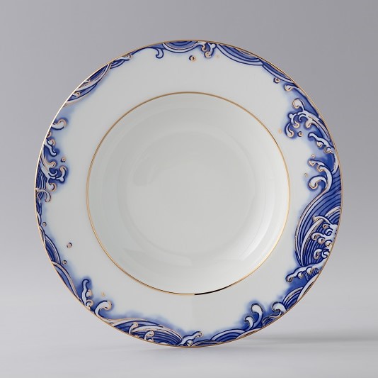 國(guó)瓷永豐源先生瓷海上明珠湯盤(pán)